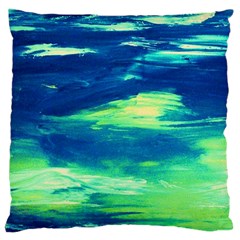 Sky Is The Limit Large Cushion Case (one Side) by bestdesignintheworld