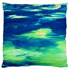 Sky Is The Limit Large Flano Cushion Case (one Side) by bestdesignintheworld