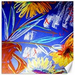 ceramic jur and sunlowers Canvas 12  x 12   11.4 x11.56  Canvas - 1