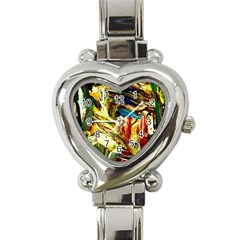 In A Mountains - State Washingtone Heart Italian Charm Watch by bestdesignintheworld