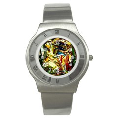 In A Mountains - State Washingtone Stainless Steel Watch by bestdesignintheworld