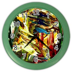 In A Mountains - State Washingtone Color Wall Clocks by bestdesignintheworld