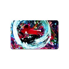 red aeroplane Magnet (Name Card)