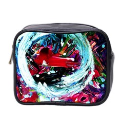 red aeroplane Mini Toiletries Bag 2-Side