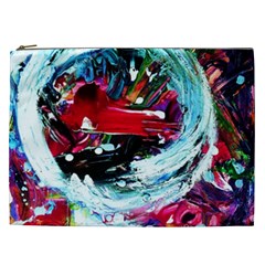 red aeroplane Cosmetic Bag (XXL) 