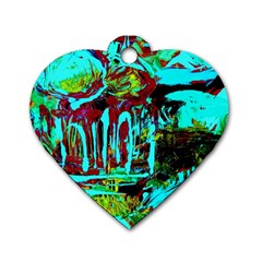 Monastery Estate Dog Tag Heart (one Side) by bestdesignintheworld