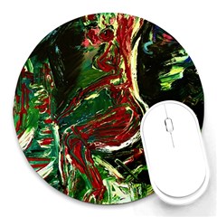 Moon Sonate Round Mousepads by bestdesignintheworld