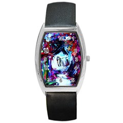 Funny House Barrel Style Metal Watch by bestdesignintheworld