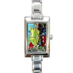 Point Of View - Part3 Rectangle Italian Charm Watch by bestdesignintheworld