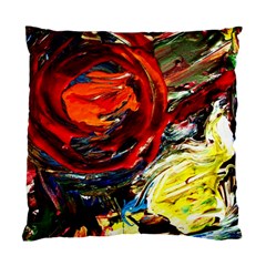 Red Sun In The Mountain Standard Cushion Case (one Side) by bestdesignintheworld