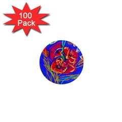 Red Poppies 1  Mini Magnets (100 Pack)  by bestdesignintheworld