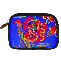 Red Poppies Digital Camera Cases by bestdesignintheworld