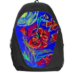 Red Poppies Backpack Bag by bestdesignintheworld