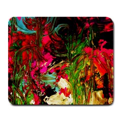 Sunset At The Footage Of Fudjiyama Large Mousepads by bestdesignintheworld