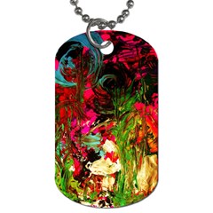 Sunset At The Footage Of Fudjiyama Dog Tag (one Side) by bestdesignintheworld