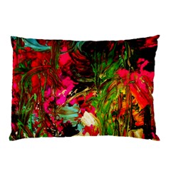 Sunset At The Footage Of Fudjiyama Pillow Case by bestdesignintheworld