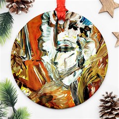 Athena Ornament (round) by bestdesignintheworld