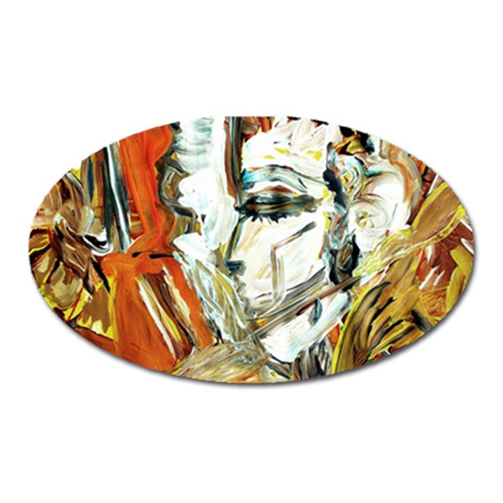 athena Oval Magnet