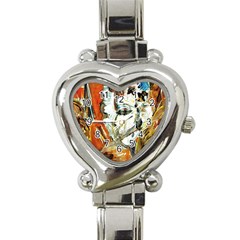 Athena Heart Italian Charm Watch by bestdesignintheworld