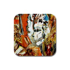 Dscf1495 -  Athena Rubber Square Coaster (4 Pack)  by bestdesignintheworld