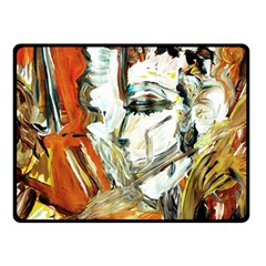 Dscf1495 -  Athena Fleece Blanket (small) by bestdesignintheworld