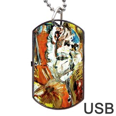 Dscf1495 -  Athena Dog Tag Usb Flash (two Sides) by bestdesignintheworld