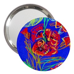 Dscf1376 -red Poppies 3  Handbag Mirrors by bestdesignintheworld