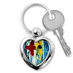 Dscf2250 - Point Of View-part2 Key Chains (heart)  by bestdesignintheworld