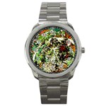 April   Birds Of Paradise 5 Sport Metal Watch Front