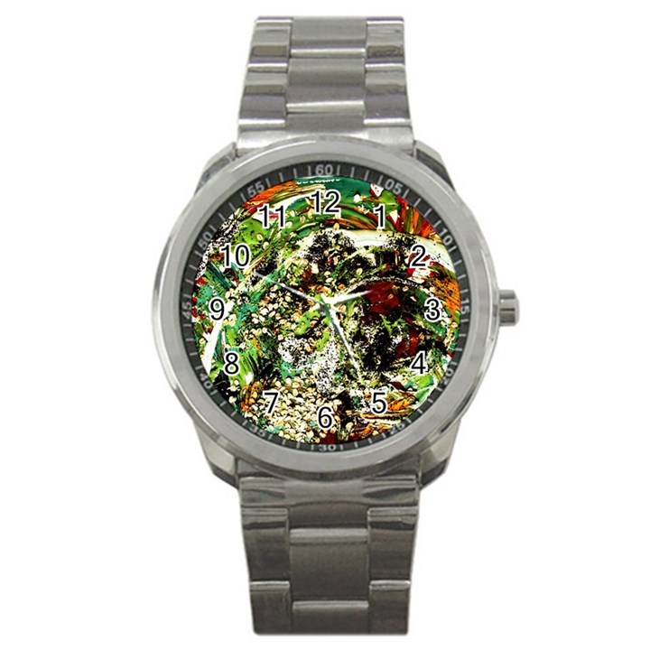 April   Birds Of Paradise 5 Sport Metal Watch