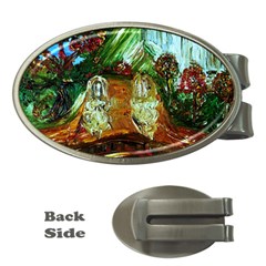 Dscf3179 - Royal Marine And Stone Lions Money Clips (oval)  by bestdesignintheworld