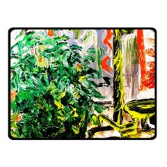 Dscf2188 -- Plant In The Room Double Sided Fleece Blanket (small)  by bestdesignintheworld