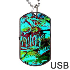 Dscf3058 - Monastery Estate Dog Tag Usb Flash (one Side) by bestdesignintheworld