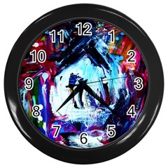 Dscf2355 - Red Airplane Wall Clocks (black) by bestdesignintheworld