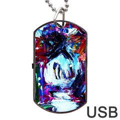 Dscf2355 - Red Airplane Dog Tag Usb Flash (one Side) by bestdesignintheworld