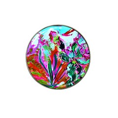 Dscf1472   Copy - Blooming Desert With Red Cactuses Hat Clip Ball Marker (4 Pack) by bestdesignintheworld