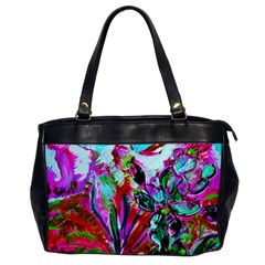 Dscf1472   Copy - Blooming Desert With Red Cactuses Office Handbags by bestdesignintheworld