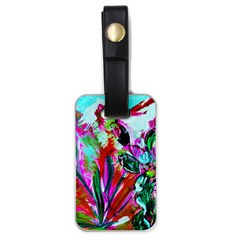 Dscf1472   Copy - Blooming Desert With Red Cactuses Luggage Tags (one Side)  by bestdesignintheworld