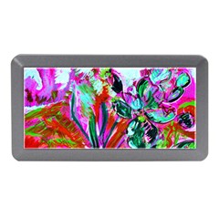 Dscf1472   Copy - Blooming Desert With Red Cactuses Memory Card Reader (mini) by bestdesignintheworld