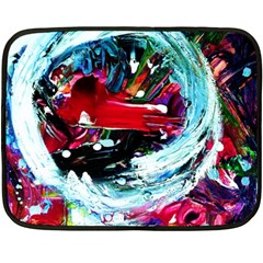 Dscf2356 - red aierplane Fleece Blanket (Mini)