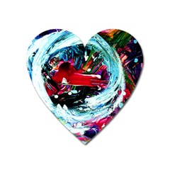 Dscf2356 - Red Aierplane Heart Magnet by bestdesignintheworld