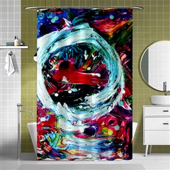 Dscf2356 - Red Aierplane Shower Curtain 48  X 72  (small)  by bestdesignintheworld