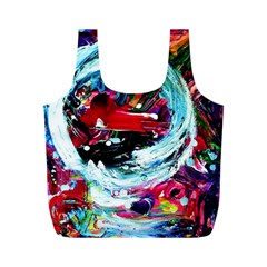 Dscf2356 - Red Aierplane Full Print Recycle Bags (m)  by bestdesignintheworld