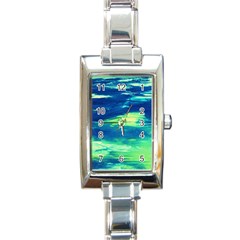 Dscf3194-limits In The Sky Rectangle Italian Charm Watch by bestdesignintheworld