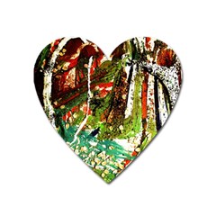 April -    Birds Of Paradise Heart Magnet by bestdesignintheworld