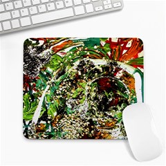 April   Birds Of Paradise 5 Large Mousepads by bestdesignintheworld