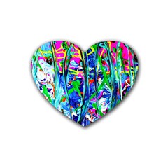 Dscf1656 - Surfers Boards Heart Coaster (4 Pack)  by bestdesignintheworld