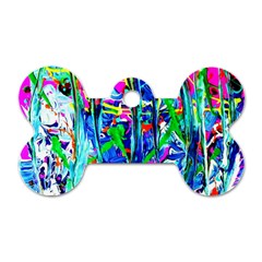 Dscf1656 - Surfers Boards Dog Tag Bone (two Sides) by bestdesignintheworld