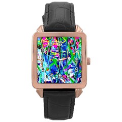 Dscf1656 - Surfers Boards Rose Gold Leather Watch  by bestdesignintheworld