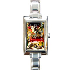 Dscf2283 - Mountain Landscape Rectangle Italian Charm Watch by bestdesignintheworld